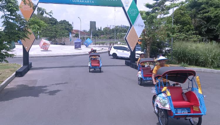 Keren, di Muktamar ke-48 Muhammadiyah, Para Tamu Akan Pakai Becak Listrik